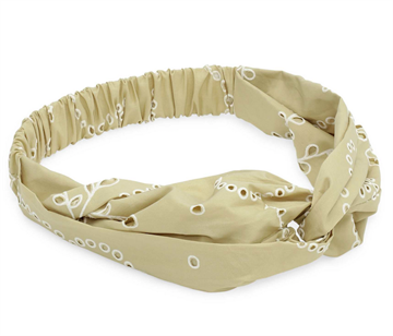  SUI AVA FLORAL BRODERIE TWIST HEADBAND - PISTACHIO - SA2601168